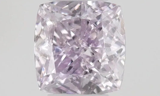 0.18ct Cushion modified Natural Diamond (Colour Fancy Pinkish Purple, Clarity VS1, GIA Certified)