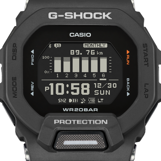 g-shock gbd200 1 move stepcounter bluetooth square black