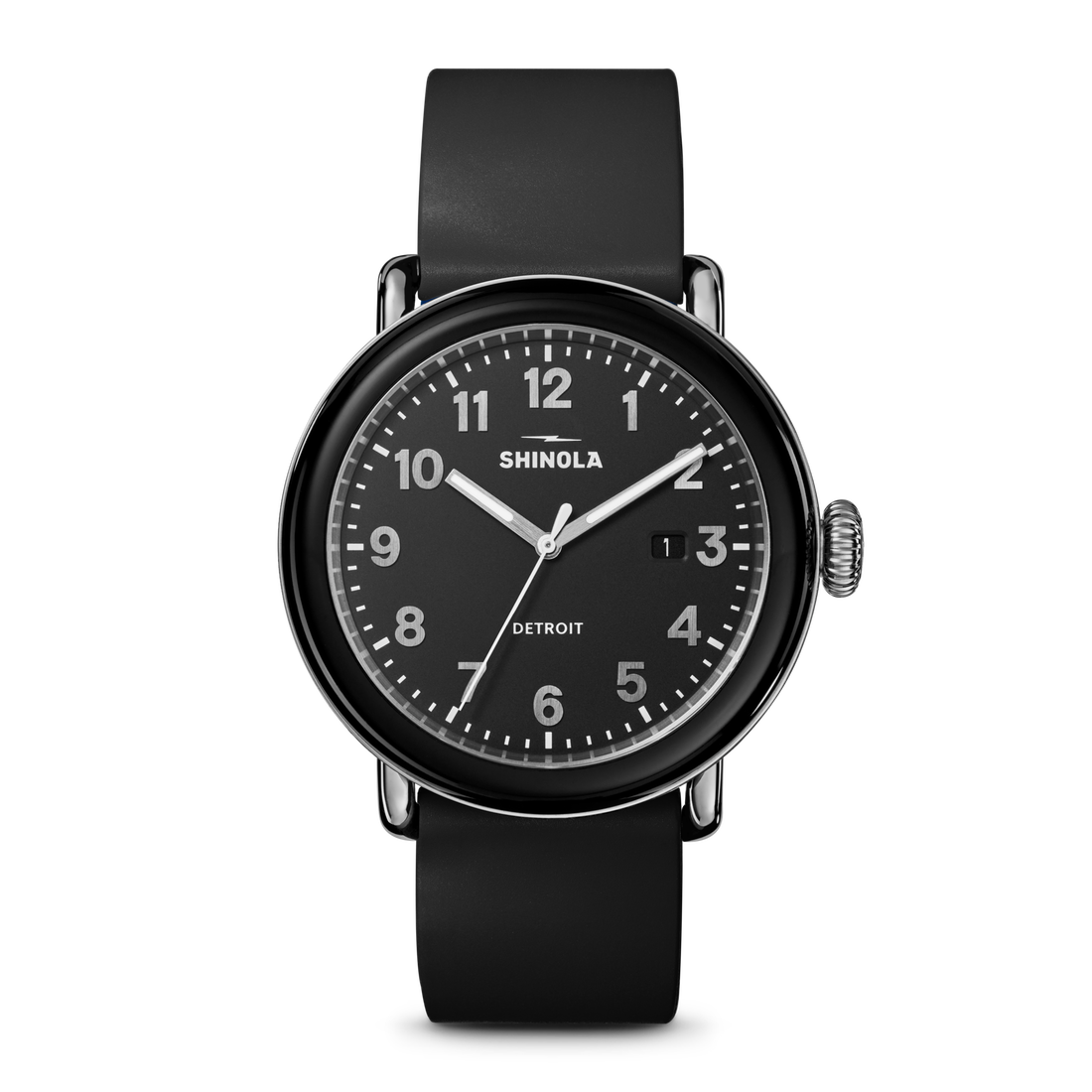 Shinola Detrola Watch S0120307640-1-Blk-41-USA