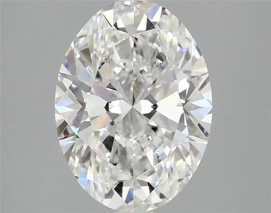2.52ct Oval Lab Grown Diamond (Colour F, Clarity VS2, IGI Certified)