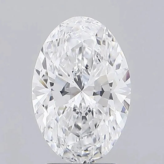 2.78ct Oval Lab Grown Diamond (Colour D, Clarity VVS2, IGI Certified)