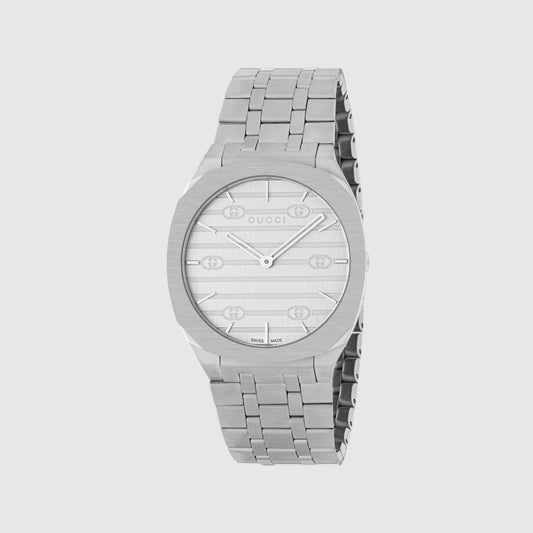 Gucci 25H watch, 34mm YA163402