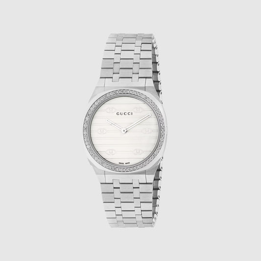 Gucci 25H watch, 30mm YA163503