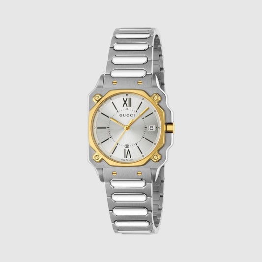 Gucci G-Flat watch, 30mm YA166506