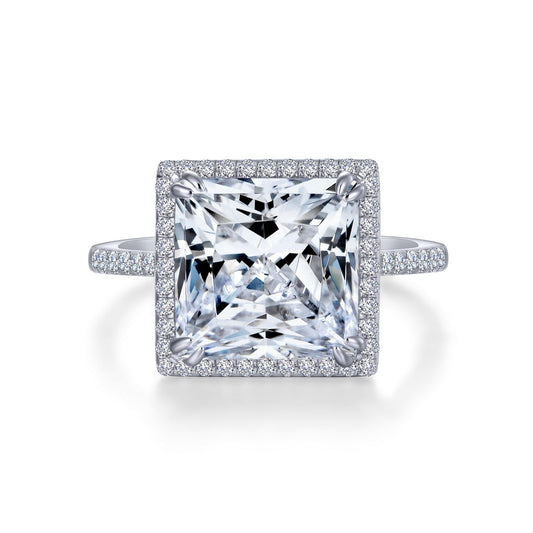 Lafonn Red Carpet Square Diamond Ring 8R020CLP