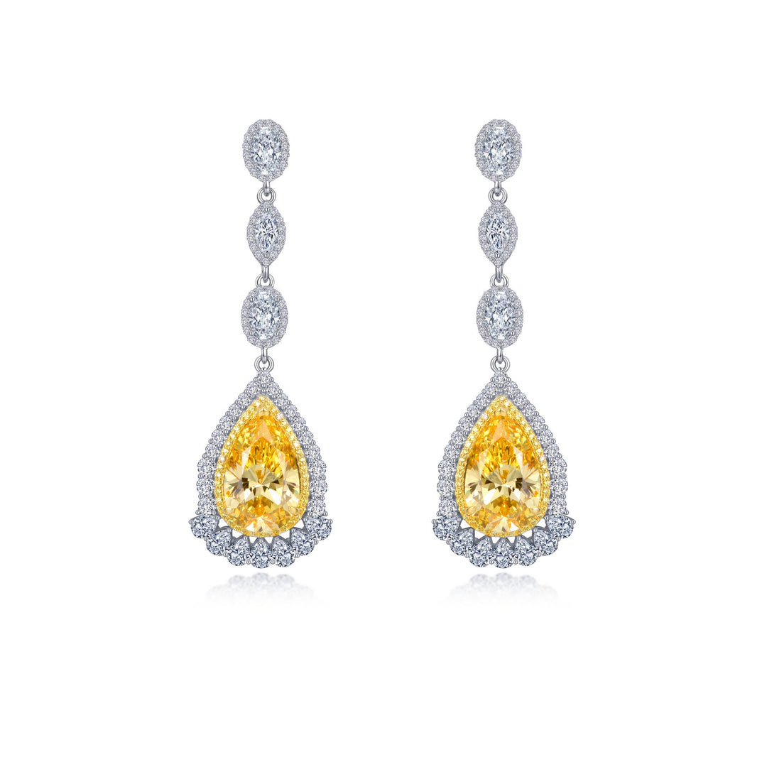 regal statement drop earrings