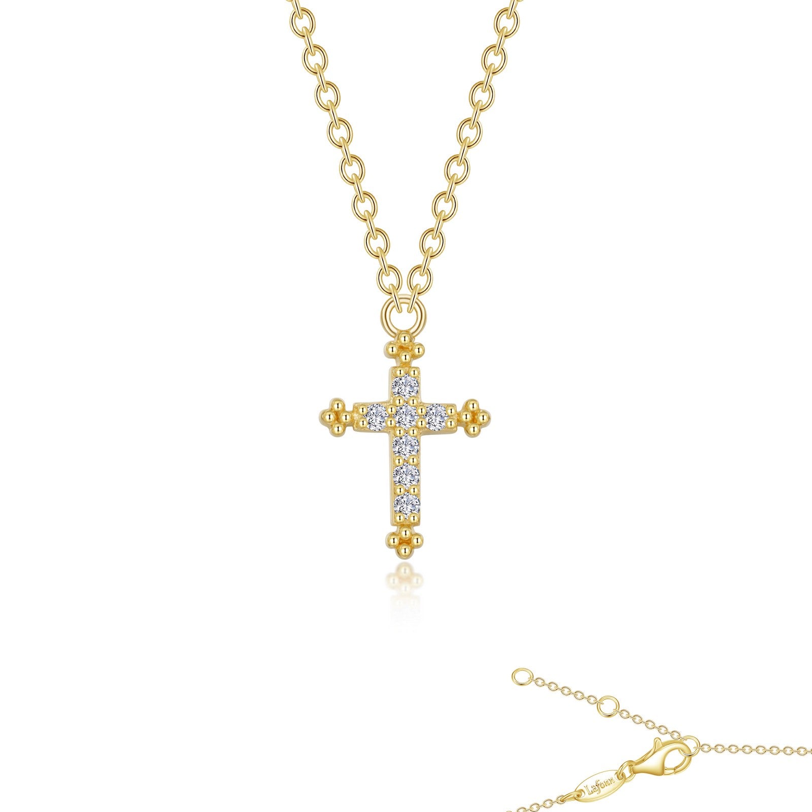 0 07 ctw cross necklace 1