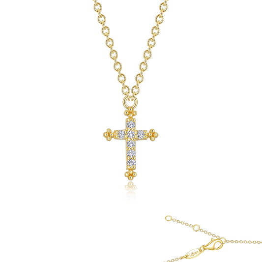 0 07 ctw cross necklace 1