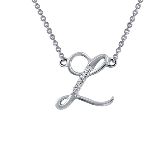 letter l pendant necklace 1