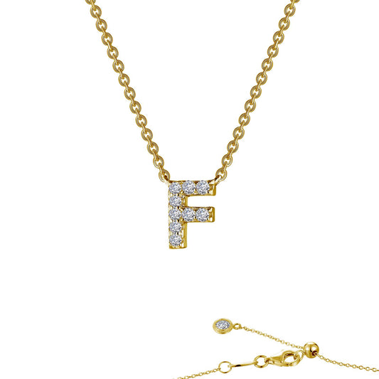 letter f pendant necklace 1