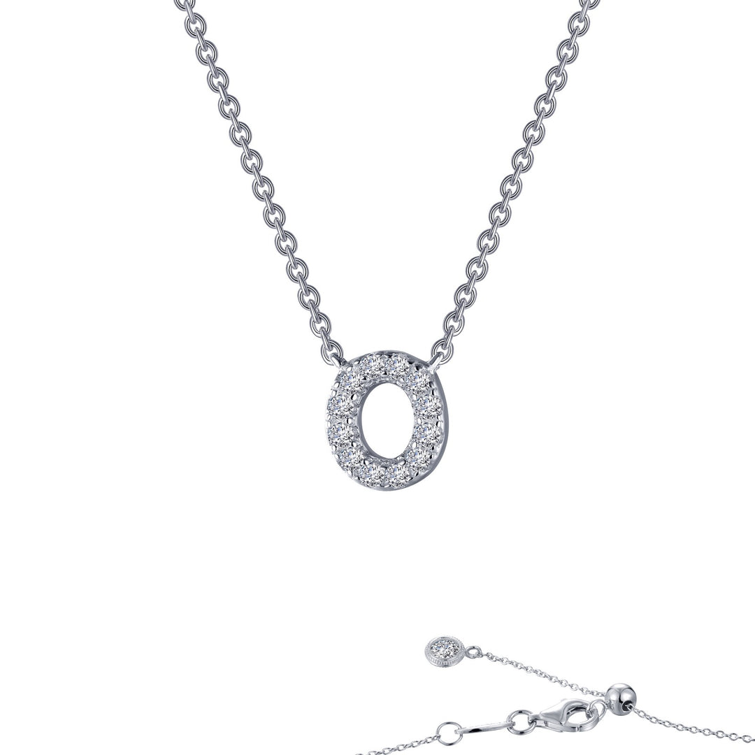 letter o pendant necklace