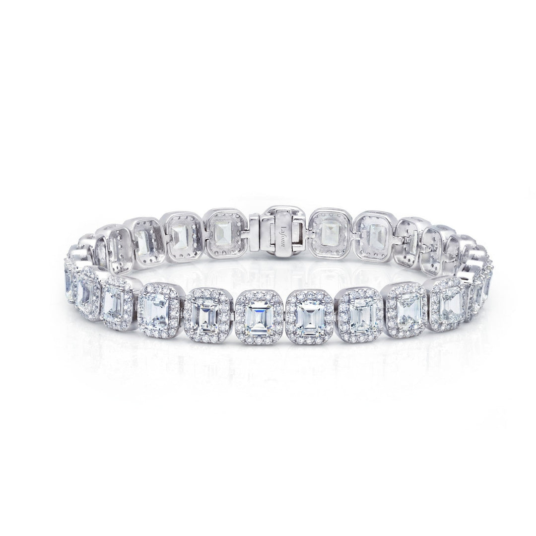 Lafonn Classic Emerald Diamond Bracelet B0039CLP65