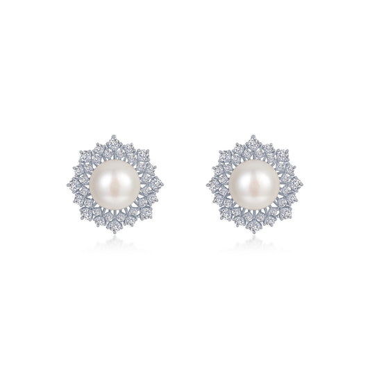 Lafonn Classic Pearl Earring E0572PLP00