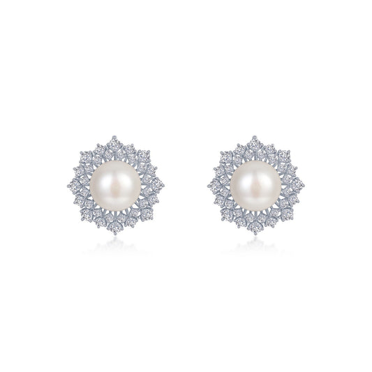 Lafonn Classic Pearl Earring E0572PLP00