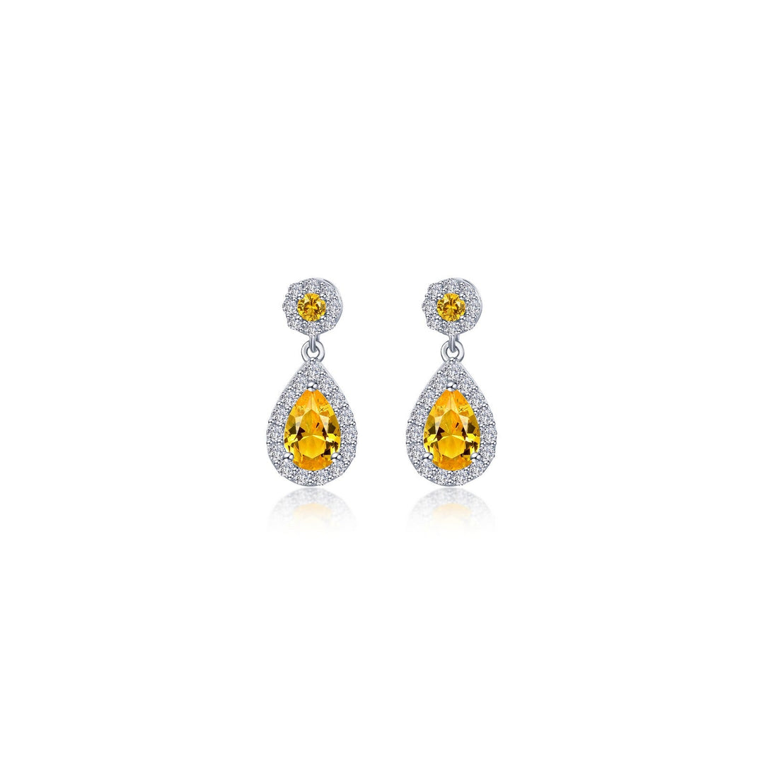 Lafonn Classic Citrine Earring E0590CAP00