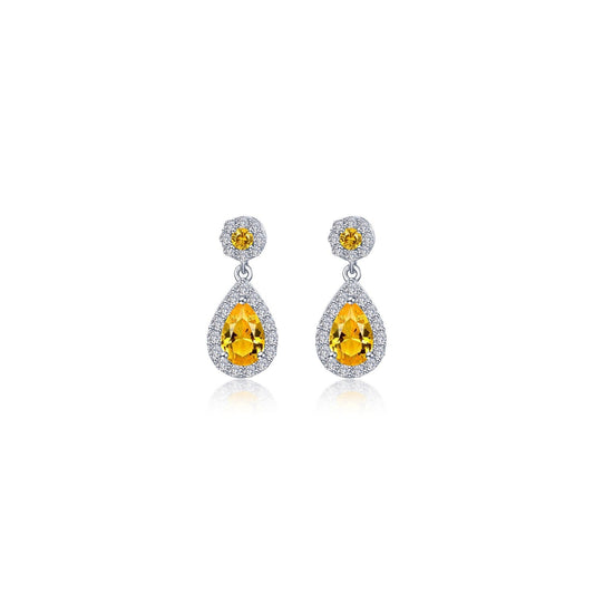 Lafonn Classic Citrine Earring E0590CAP00
