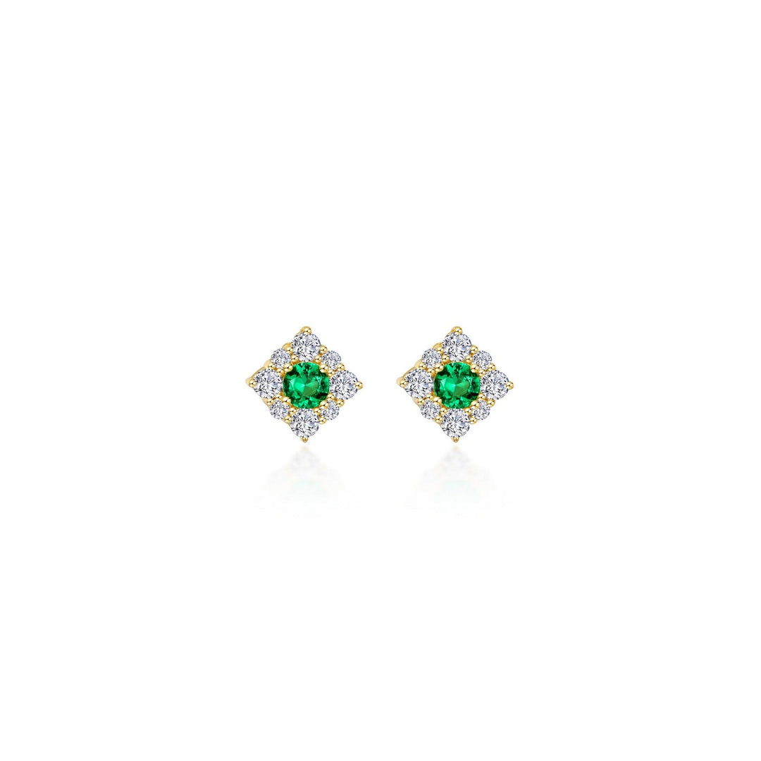 Lafonn Classic Emerald Earring E0596CEG00