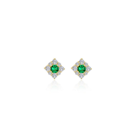 Lafonn Classic Emerald Earring E0596CEG00