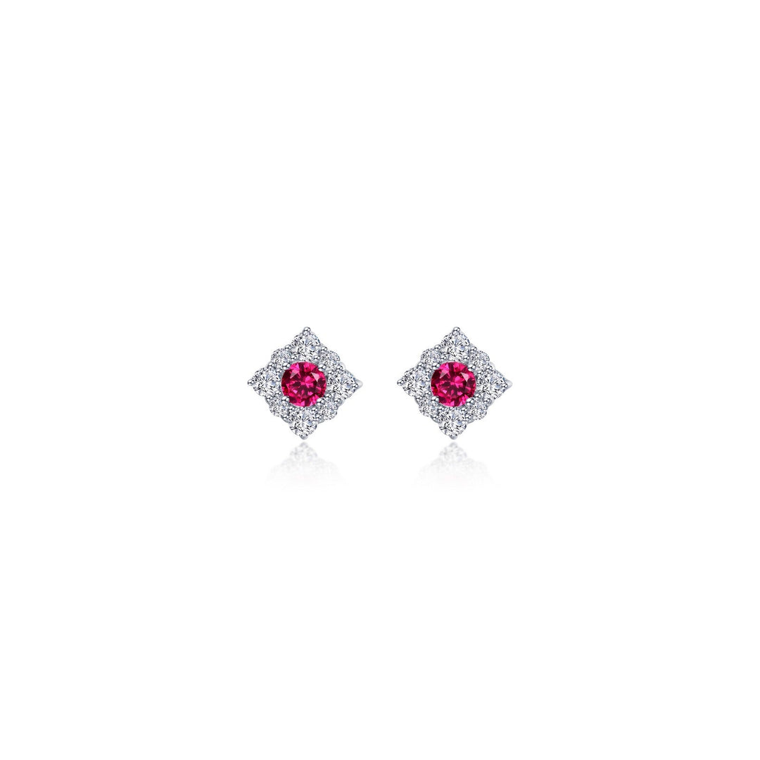 Lafonn Classic Ruby Earring E0596CRP00