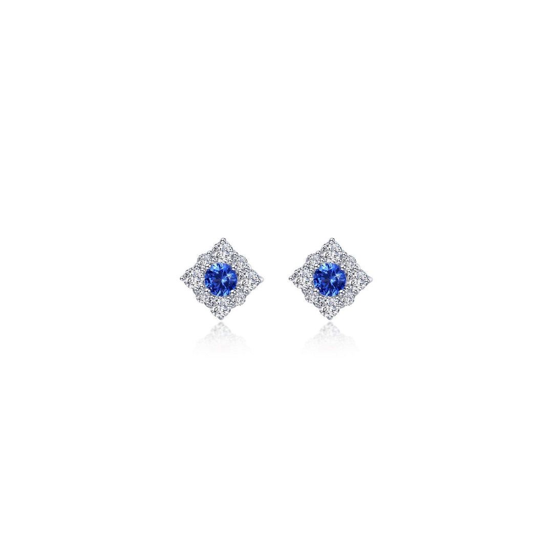 Lafonn Classic Sapphire Earring E0596CSP00