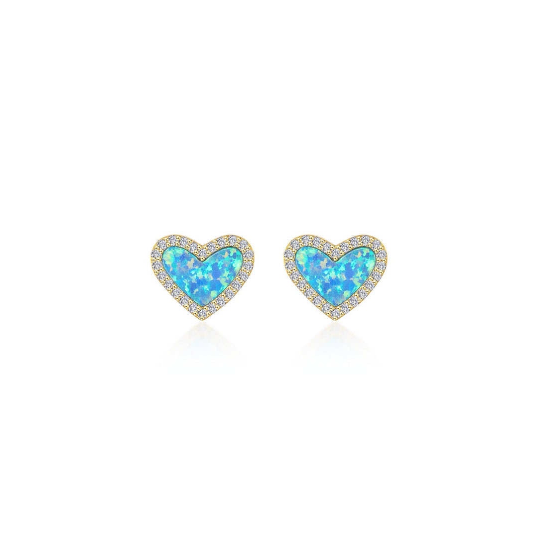 Lafonn Classic Blue Blue Opal Earring E0607BOG00