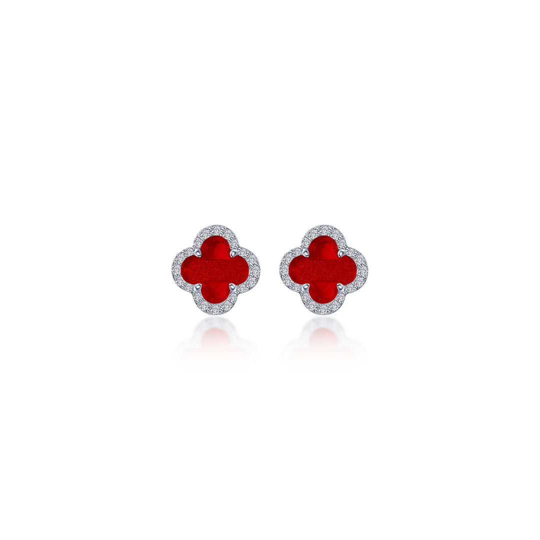 0.4 CTW Halo Stud Earrings E0609AGP00