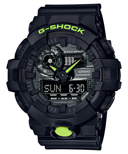G Shock GA700DC 1A Watch Black