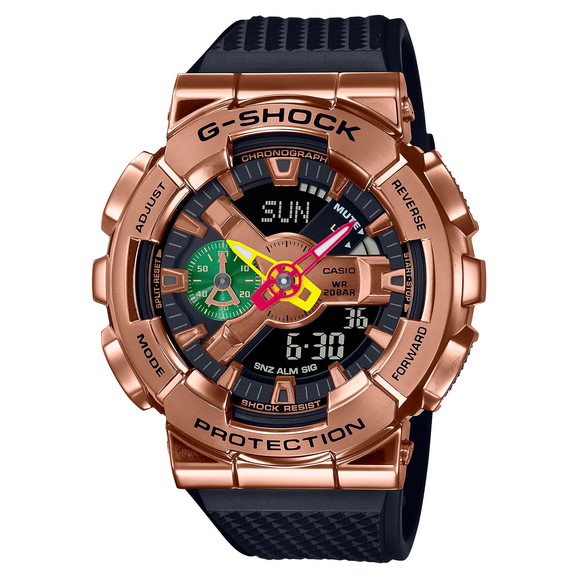 Casio G-Shock G-STEEL GM-110 SERIES GM110RH-1A – Safa Jewelers Casio G-Shock G-STEEL GM-110 SERIES GM110RH-1A – Safa Jewelers