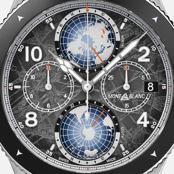 Montblanc 1858 Geosphere Chronograph 0 Oxygen The 8000 Limited Edition - 290 pieces