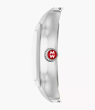 Meggie Stainless Steel Diamond Dial Watch