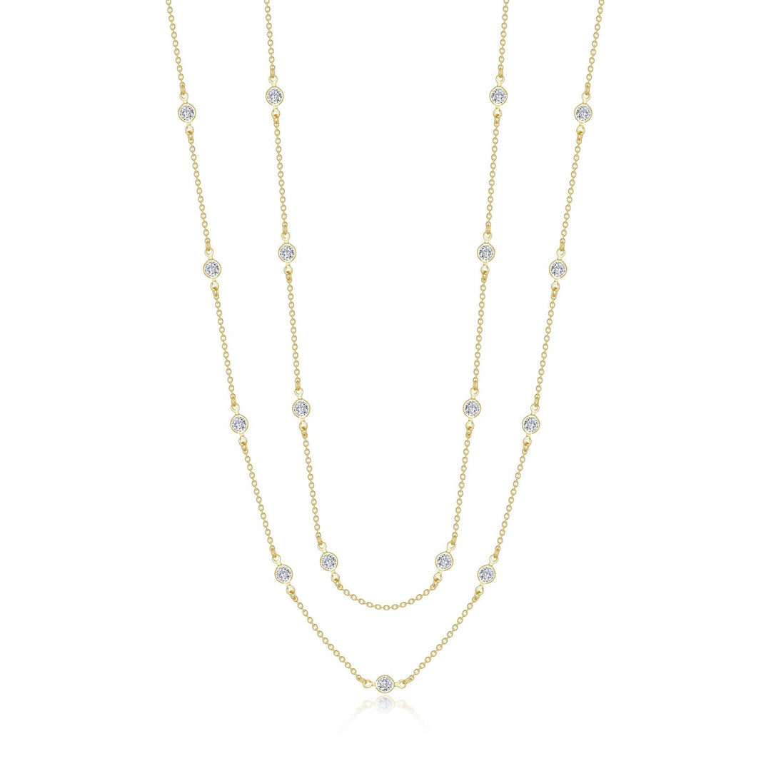 Lafonn Stackables Diamond Necklace N0016CLG36