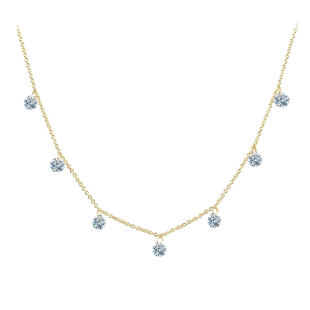 Lafonn Lassaire In Motion Diamond Necklace N0074CLG17