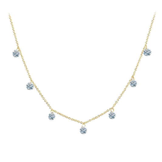 Lafonn Lassaire In Motion Diamond Necklace N0074CLG17
