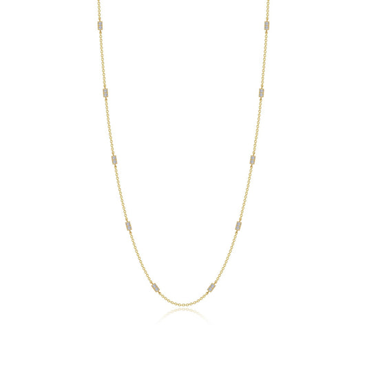 Lafonn Classic Diamond Necklace N0321CLG18