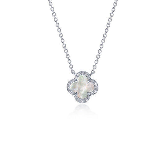 Lafonn Classic Mother Of Pearl Necklace N0334MPP20