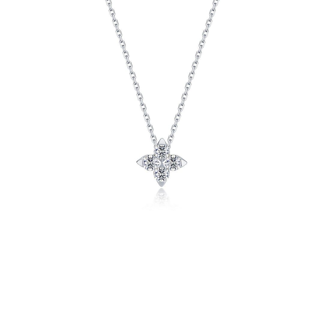 Trillium Bloom Necklace N0344CLP18