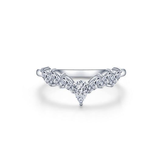 Lafonn Classic Pear Diamond Ring R0497CLP