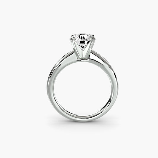 Solitaire with Pavé 3