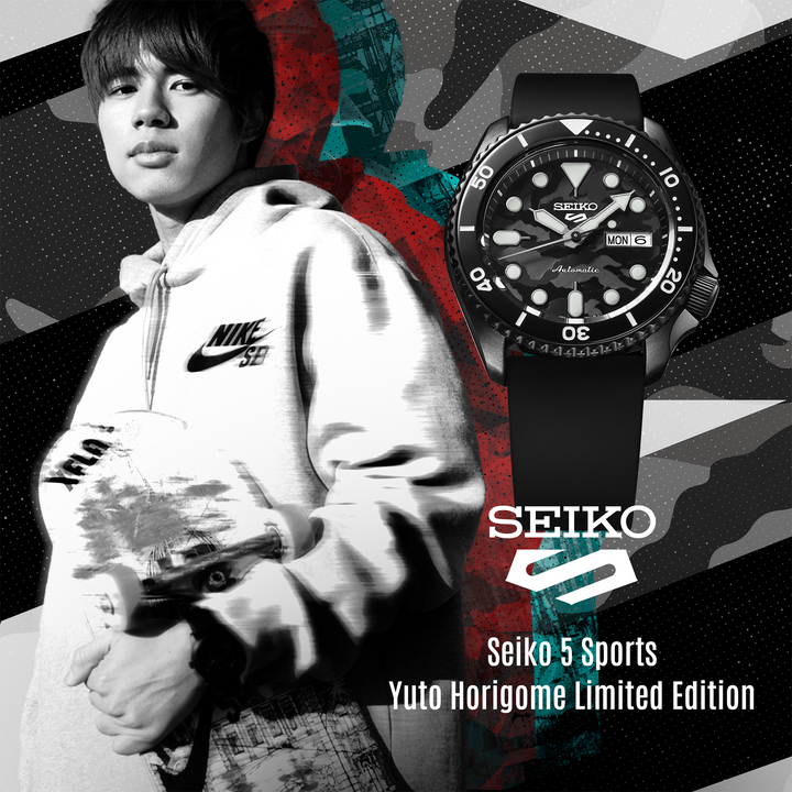 Seiko 5 Sports Yuto Horigome Limited Edition