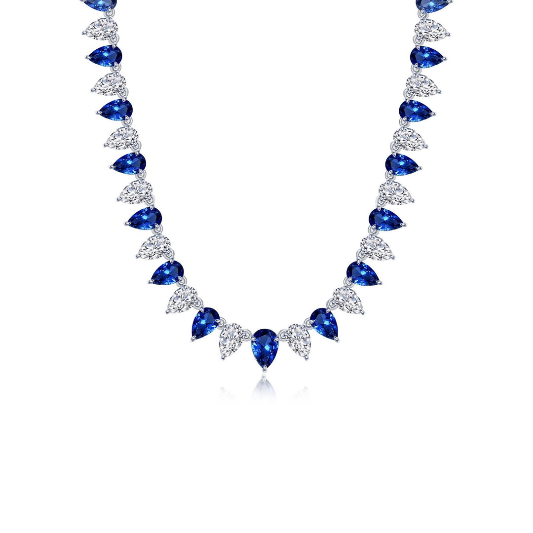 Lafonn Kaleidoscope Sapphire Necklace SYN029SP16
