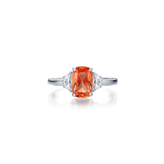 Lafonn Kaleidoscope Cushion Morganite Ring SYR027PP