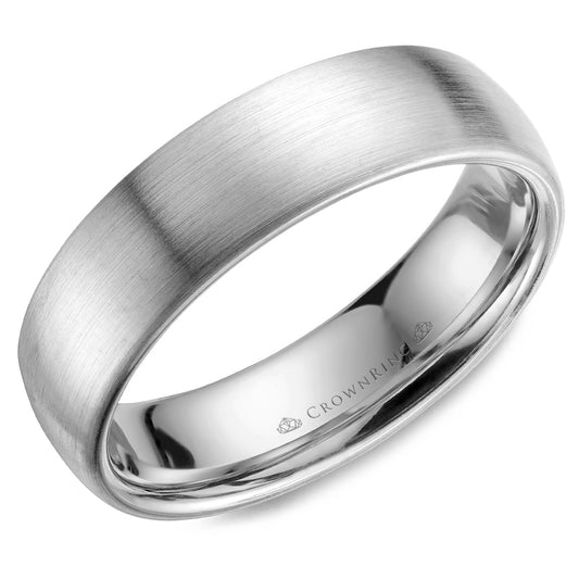 Crown Ring Wedding Band WB-039C6W