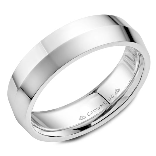 Crown Ring Wedding Band WB-062C6W
