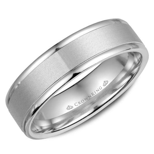 Crown Ring Wedding Band WB-6925