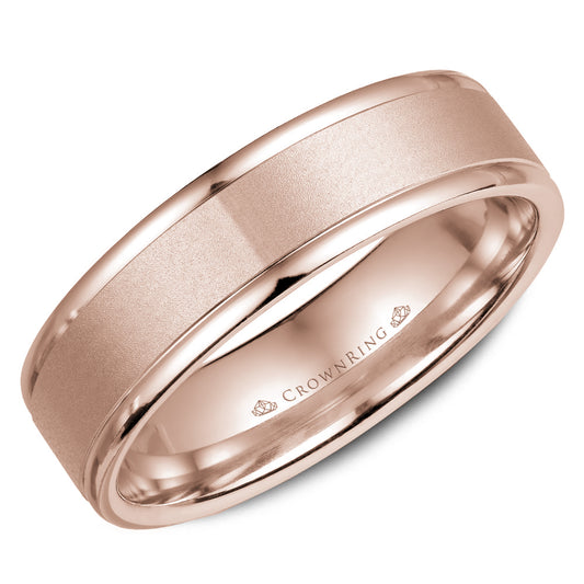 Crown Ring Wedding Band WB-6925