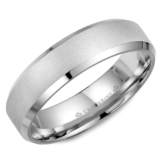 Crown Ring Wedding Band WB-7007