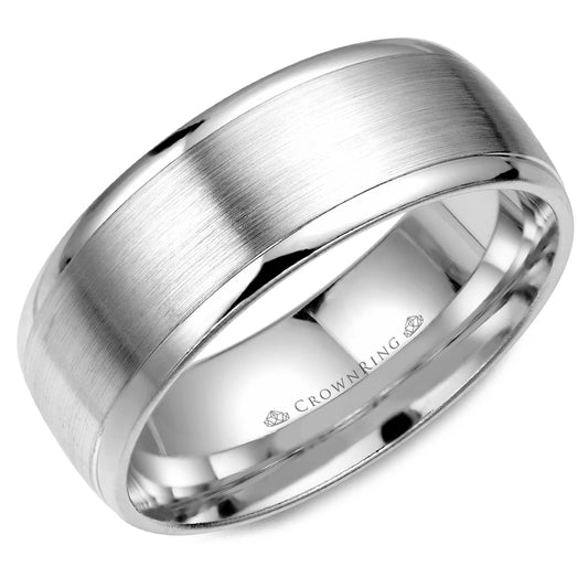 Crown Ring Wedding Band WB-7023