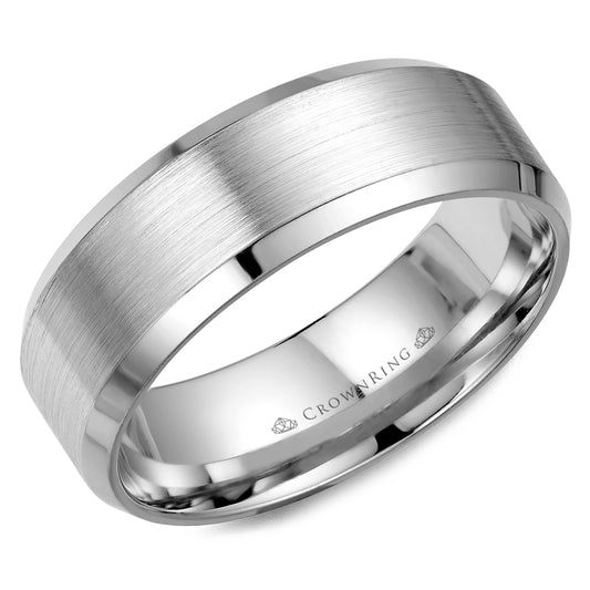 Crown Ring Wedding Band WB-7131