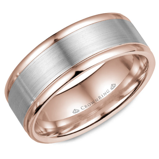 Crown Ring Wedding Band WB-7134WRSP
