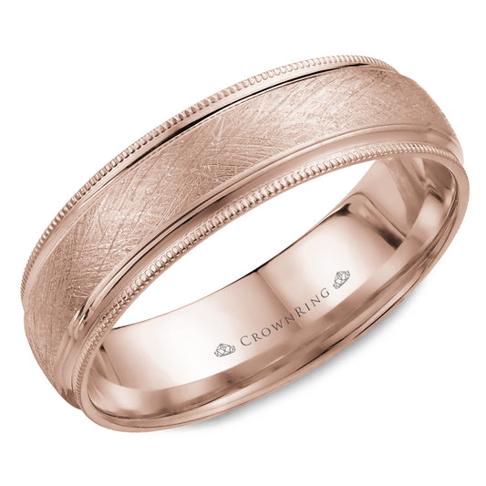 Crown Ring Wedding Band WB-7915